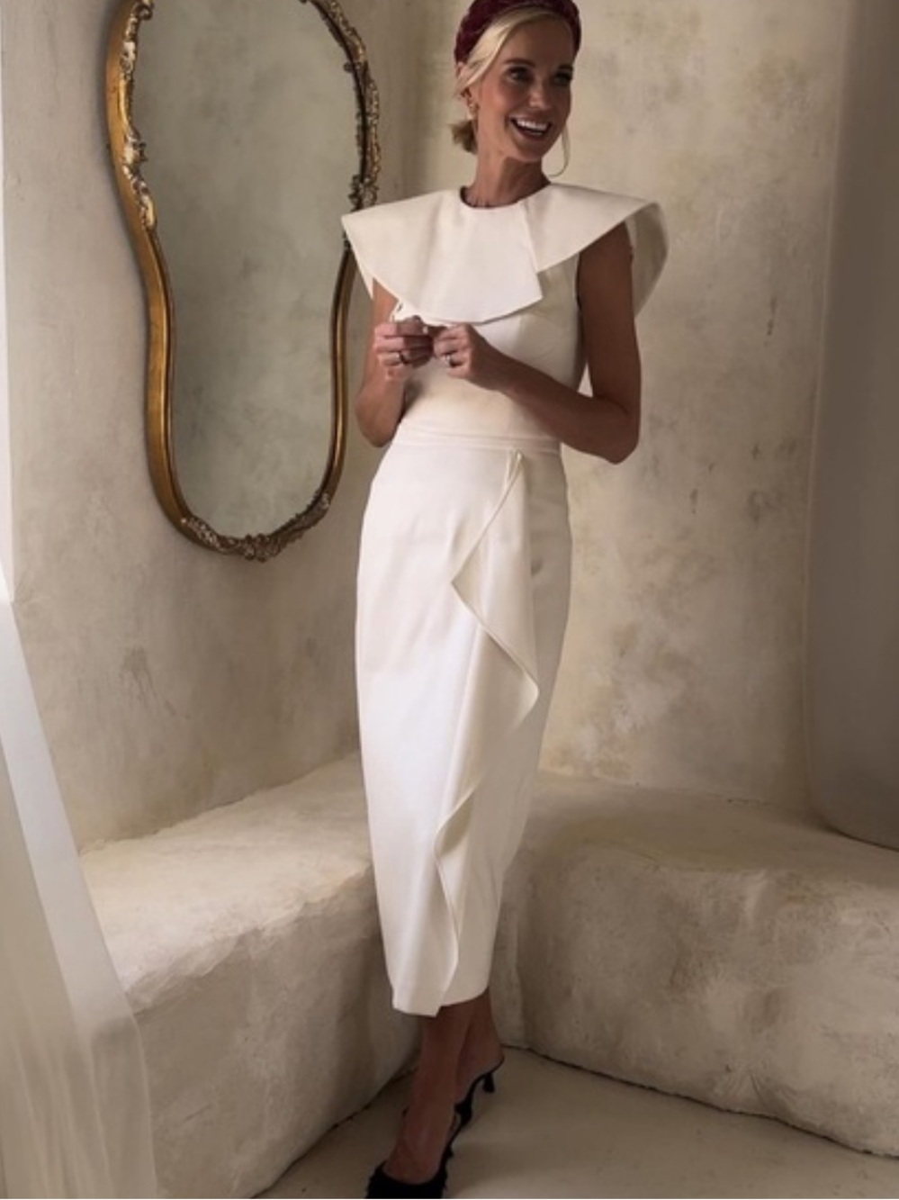 NWT Antonio Melani x Jennifer Sumko Eden Ruffle Skirt